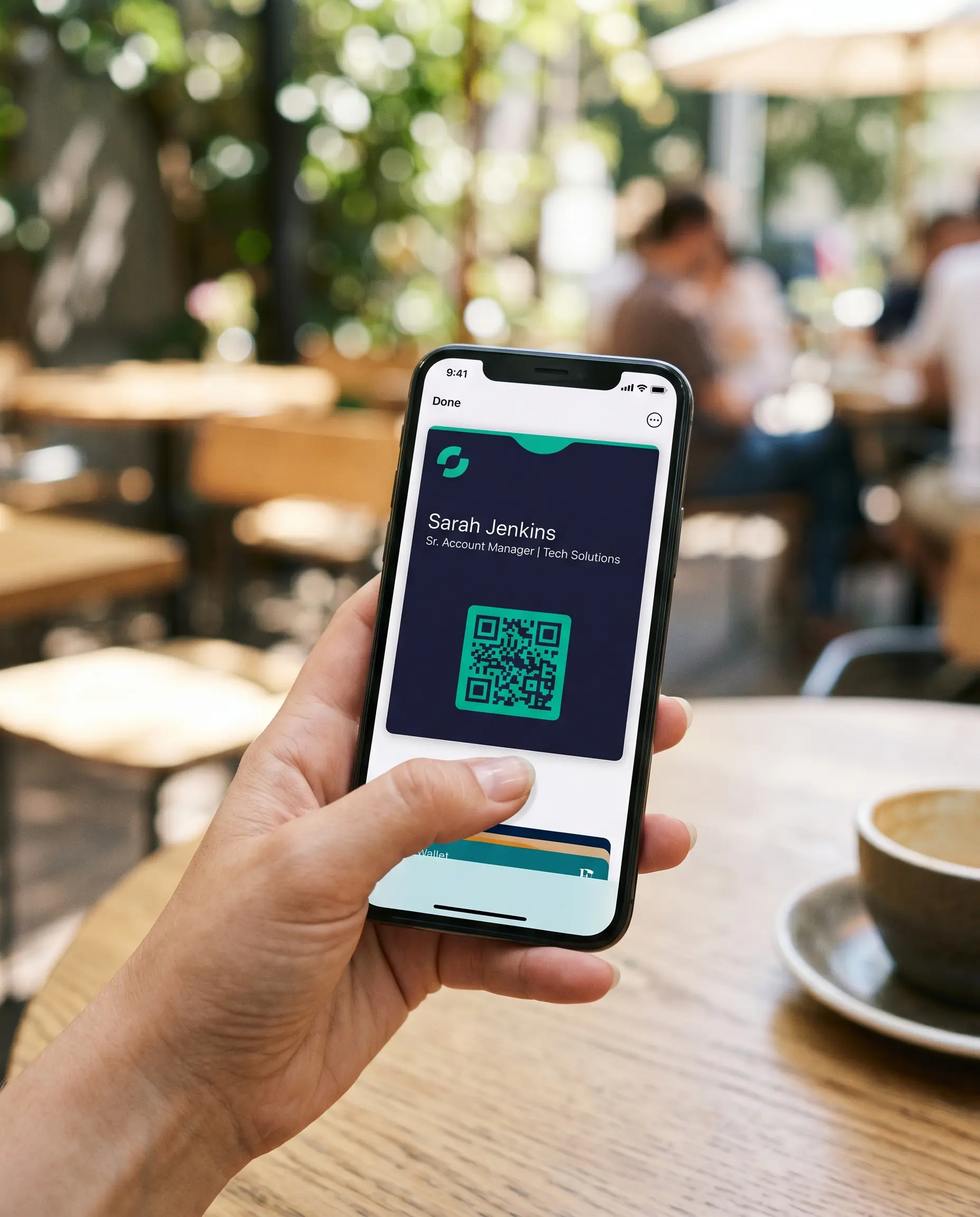 Comparte tu tarjeta en cualquier lado con Wallet